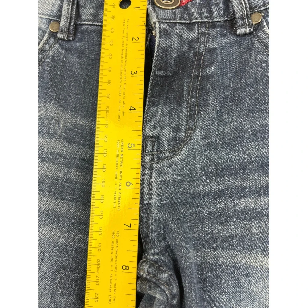 Tommy Hilfiger Jeans Kids Size 10 Straight Leg Blue Dark Wash Faded Good
